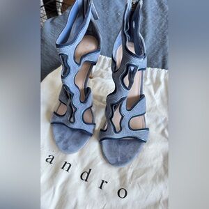 EUC Sandro Blue Women's Sandals